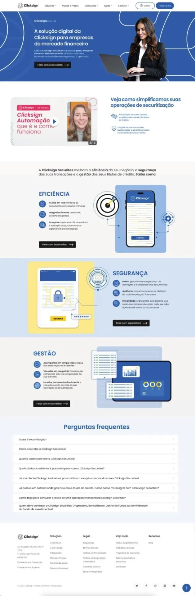 Entrega Faster: Social Media